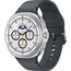 Galaxy Watch 8 Classic | 46 мм | White | Sport/Graphite | S/M, Тип ремешка : Sport, Размер корпуса : 46 мм, Цвет: White, Цвет ремешка: Graphite, Размер ремешка : S/M, Подключение часов : Bluetooth / Wi-Fi, изображение 2
